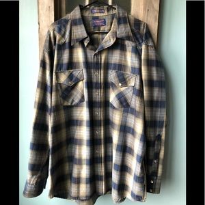 Pendleton Mens XXL 100% Wool Shirt